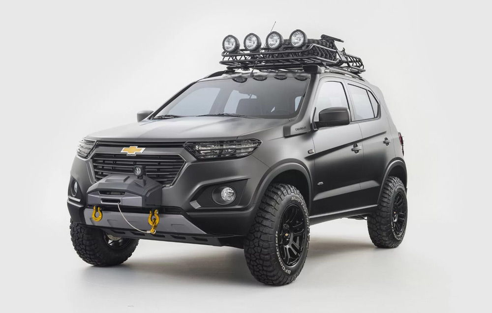 Тюнингованный автомобиль Chevrolet Niva