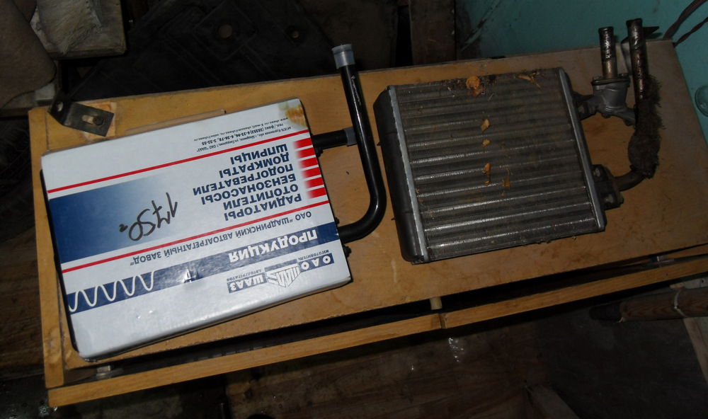 Ремонт радиатора печки ВАЗ-2107