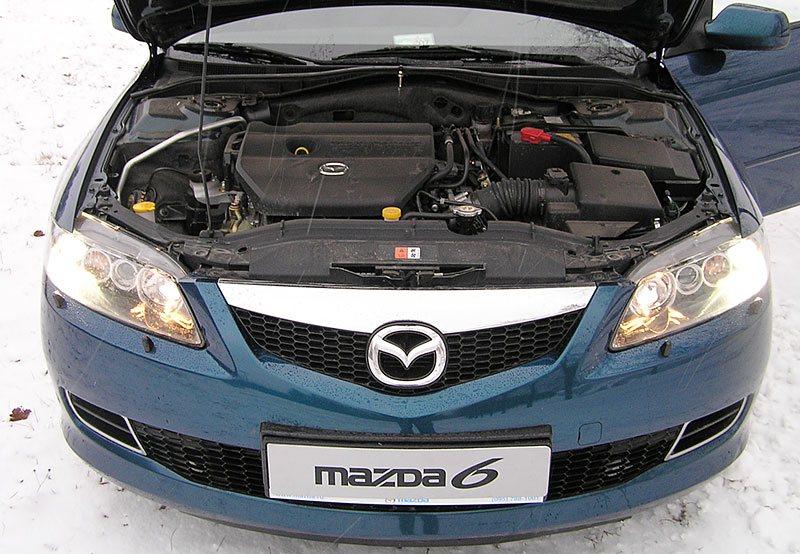 Mazda 6 под капотом