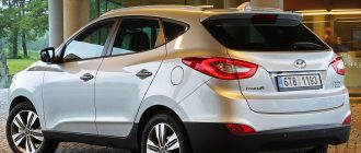 Белый Hyundai ix35