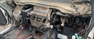 Замена радиатора печки на Honda Odyssey