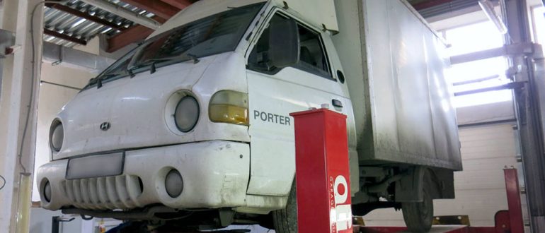 Замена ремня генератора в Hyundai Porter